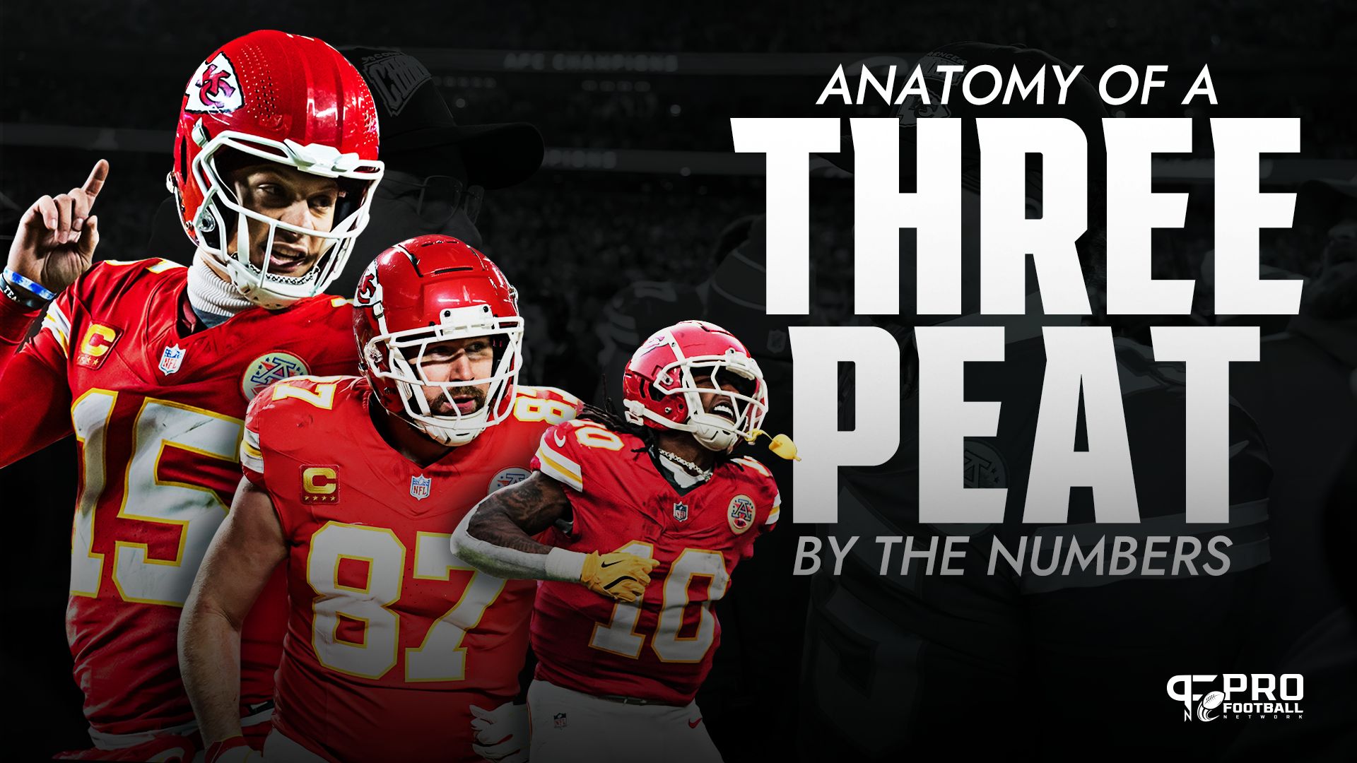 Kansas City Chiefs' 3-Peat by the Numbers: Facts and Figures Behind K.C.'s Pursuit of History