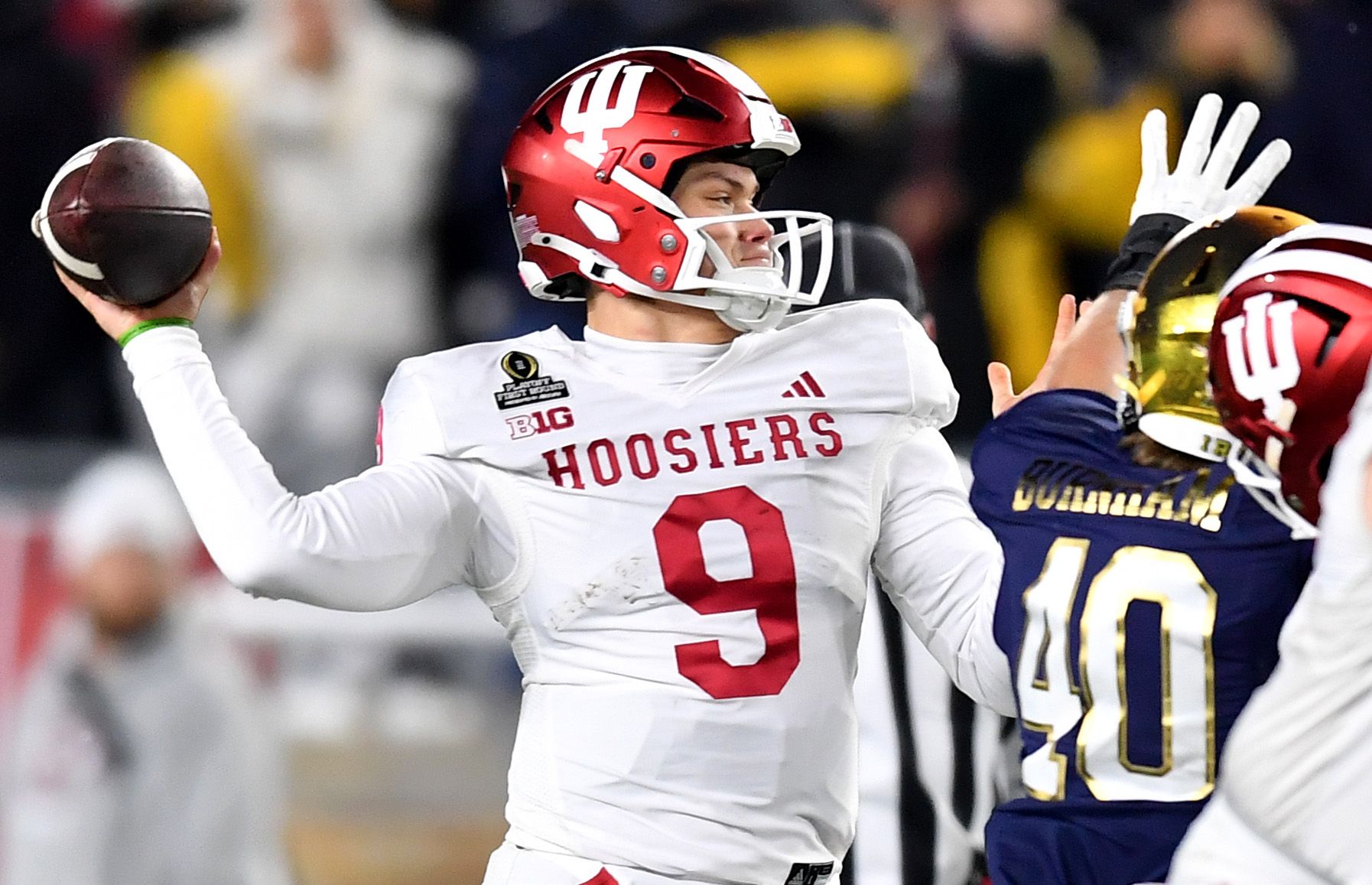 Indiana quarterback Kurtis Rourke is set to undergo surgery after playing through the entire season with a torn ACL as he enters the NFL Draft.