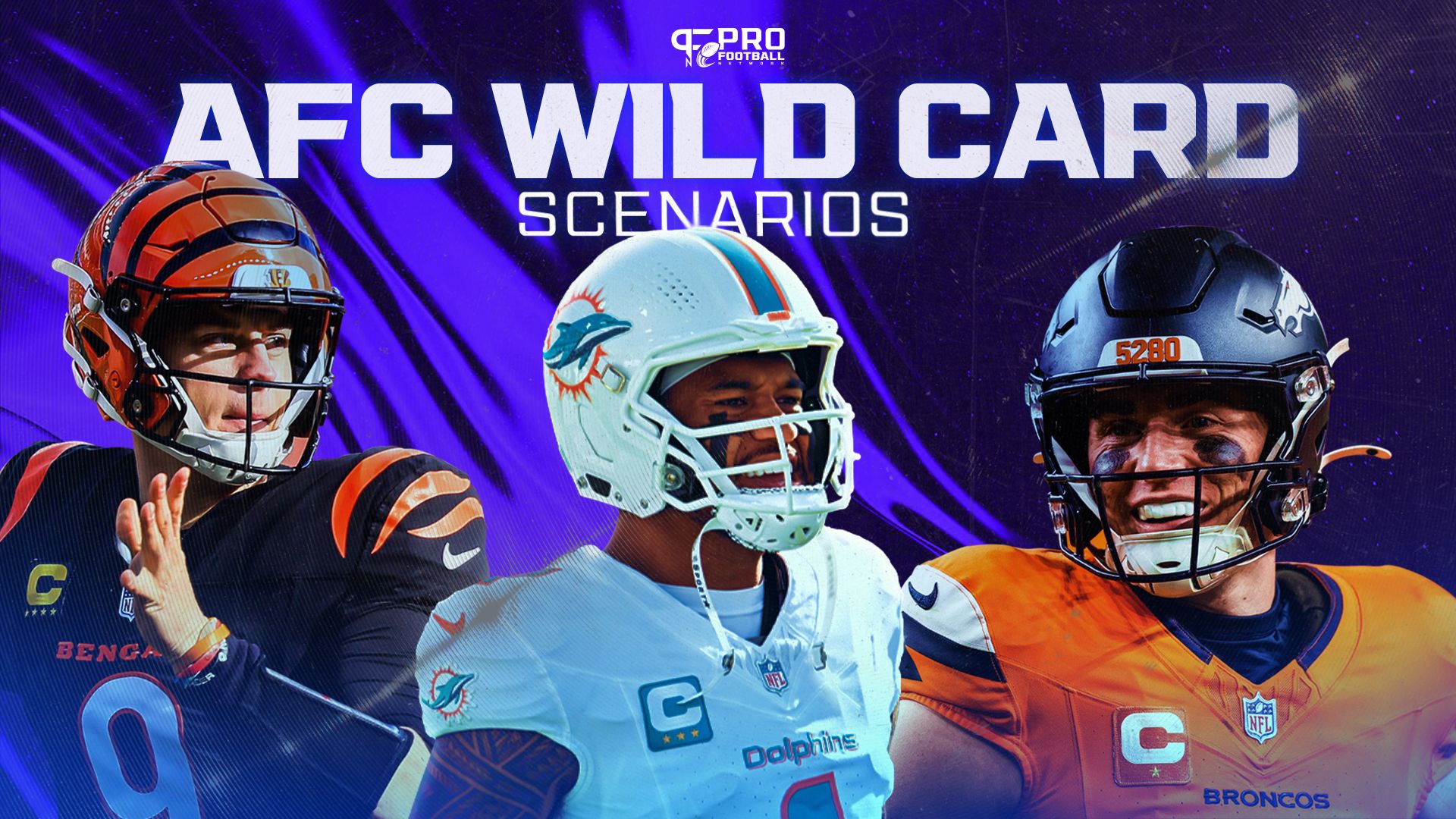 AFC Wild Card Playoff Scenarios: Broncos Win and In, With Dolphins and Bengals Next in Line