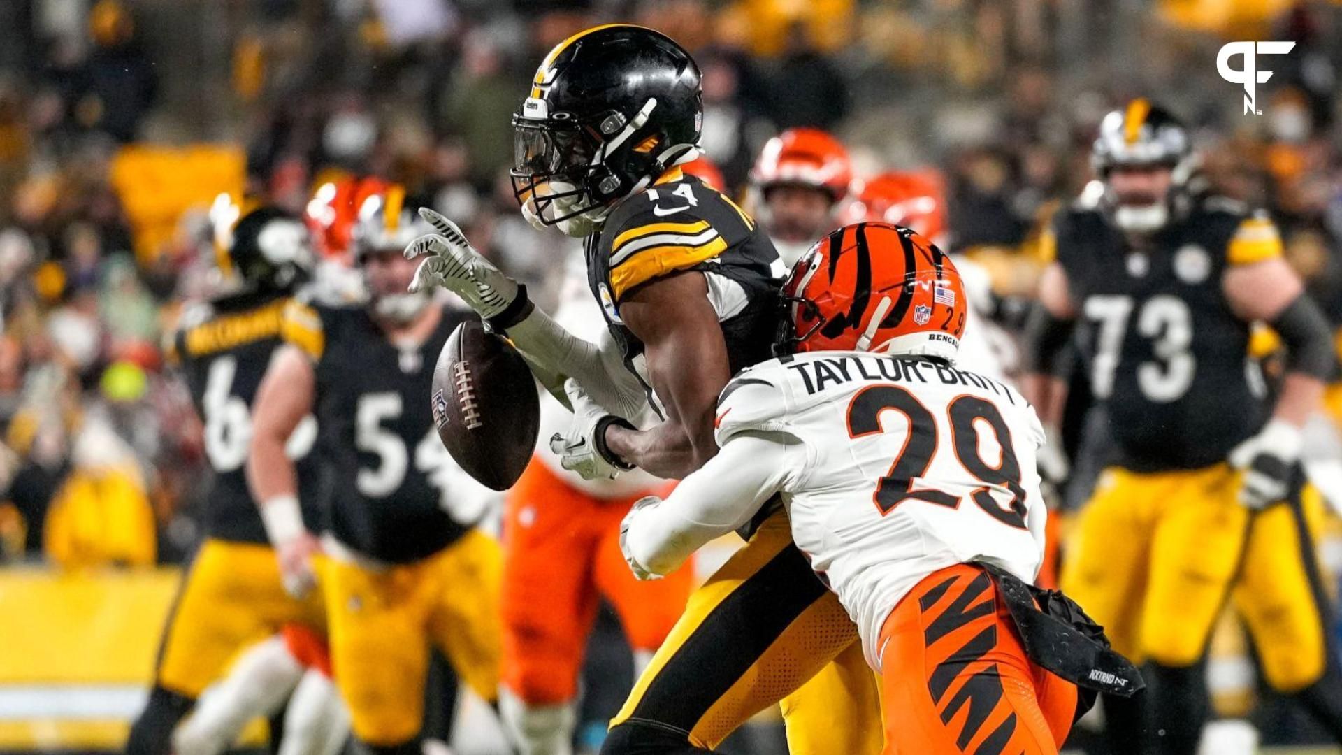 Steelers WR George Pickens dropped three critical passes against the Bengals, sparking fan outrage as reactions erupted online.