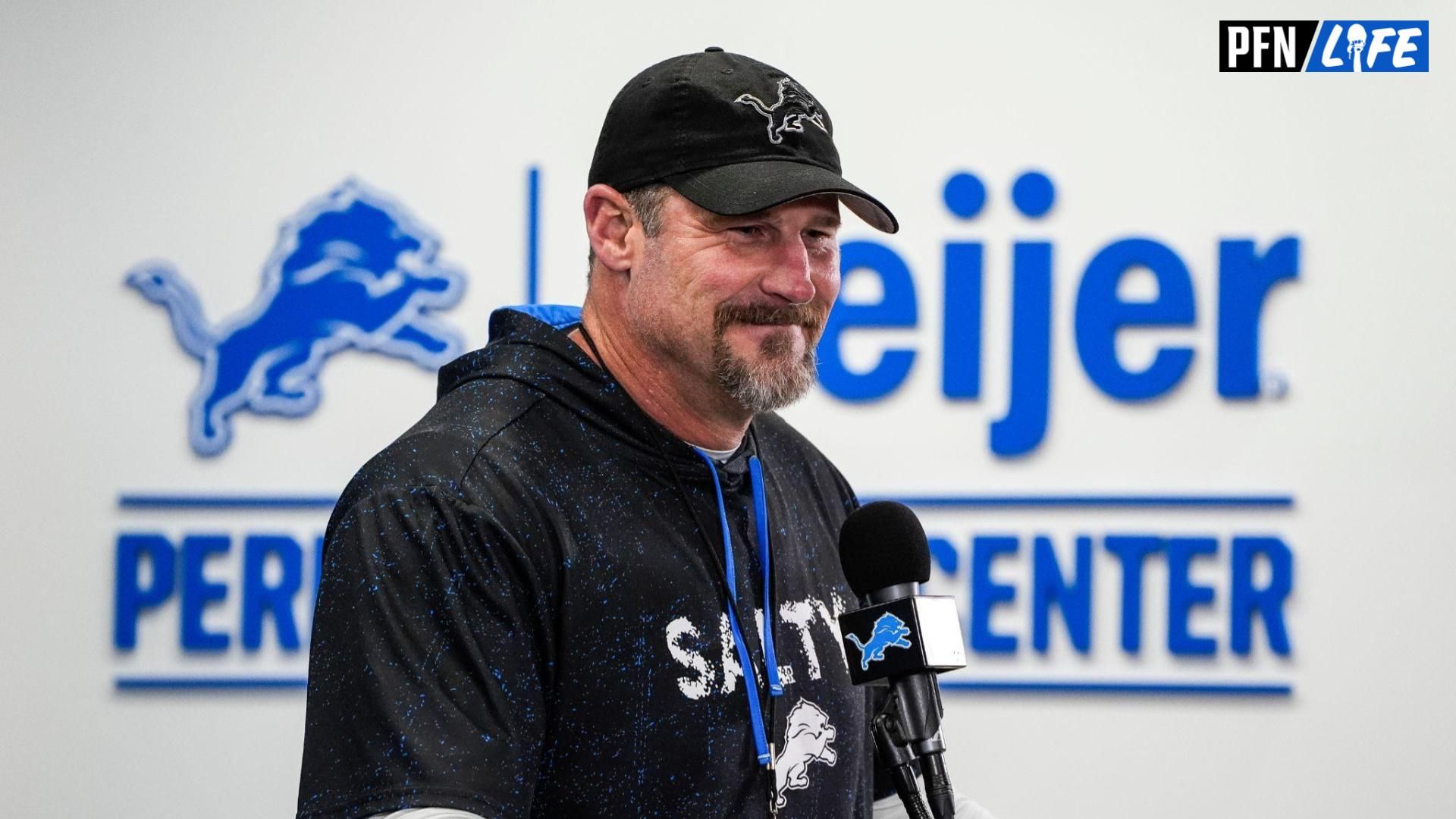 Dan Campbell's wife Holly and his children Cody and Piper have left their fingerprints on the Detroit Lions. They view it as a team effort.