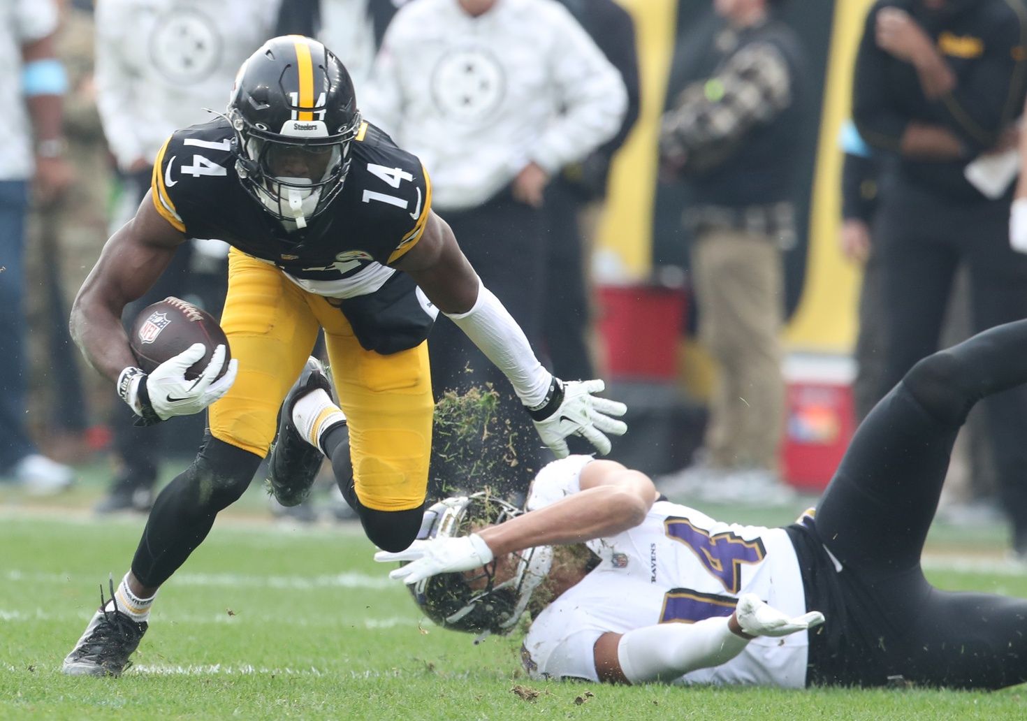 Ravens Players Call Steelers WR George Pickens 'Soft' In Viral Video