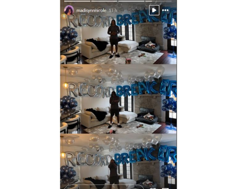 Jahmyr Gibbs’ Girlfriend Goes All Out To Celebrate Lions RB Racing Into