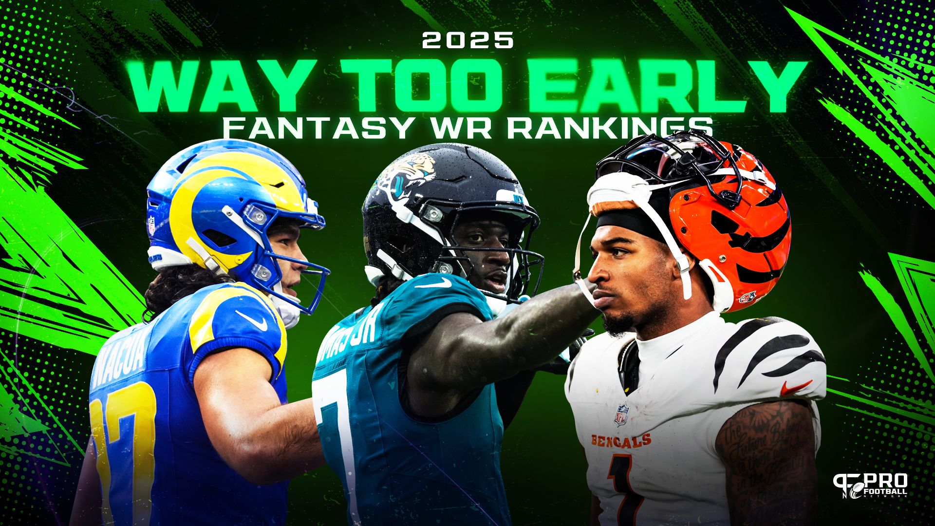 Way-Too-Early 2025 Fantasy Football Wide Receiver Rankings