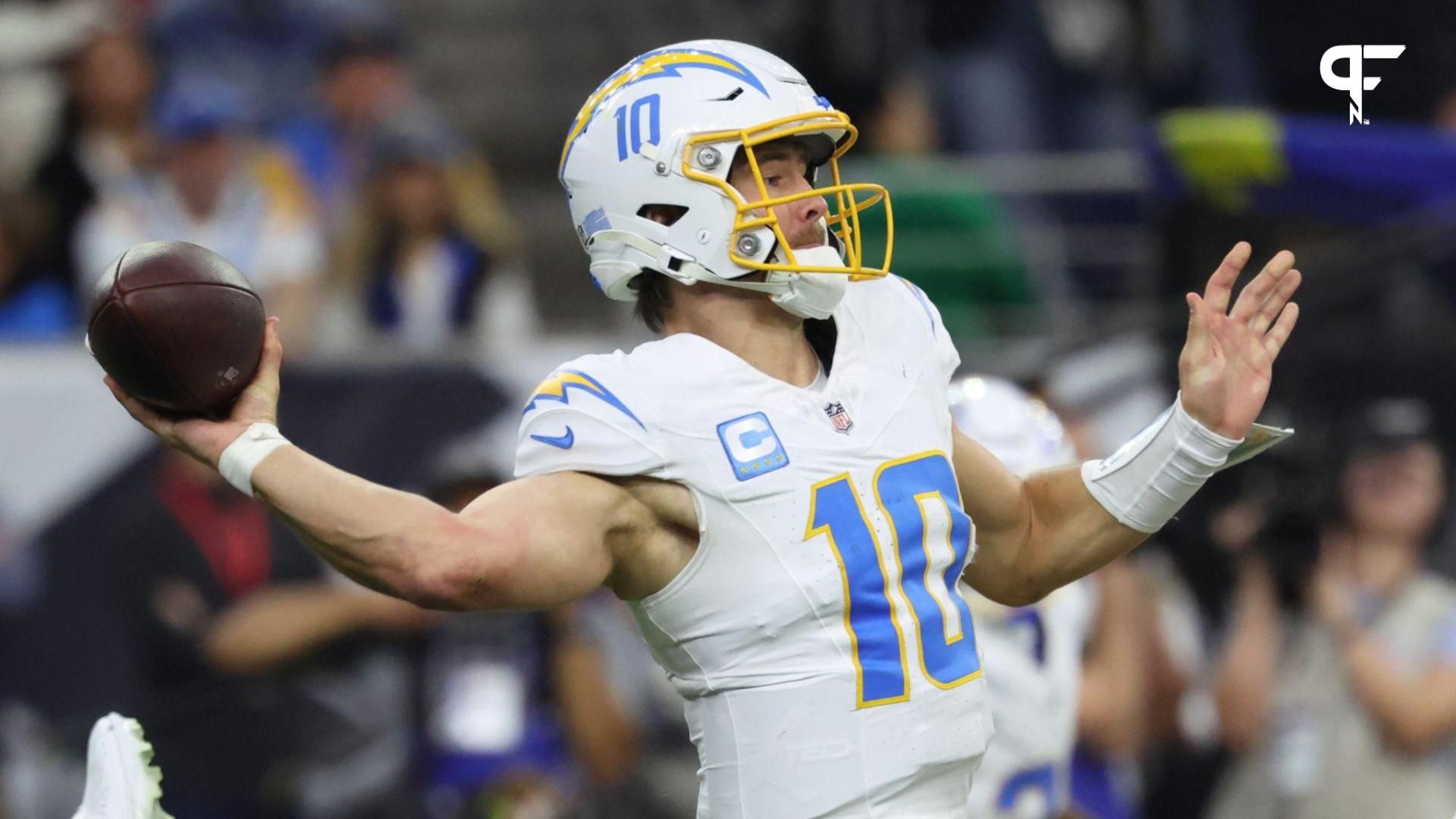 The Los Angeles Chargers fanbase is heated with quarterback Justin Herbert following his lackluster performance in the Wild Card Round.