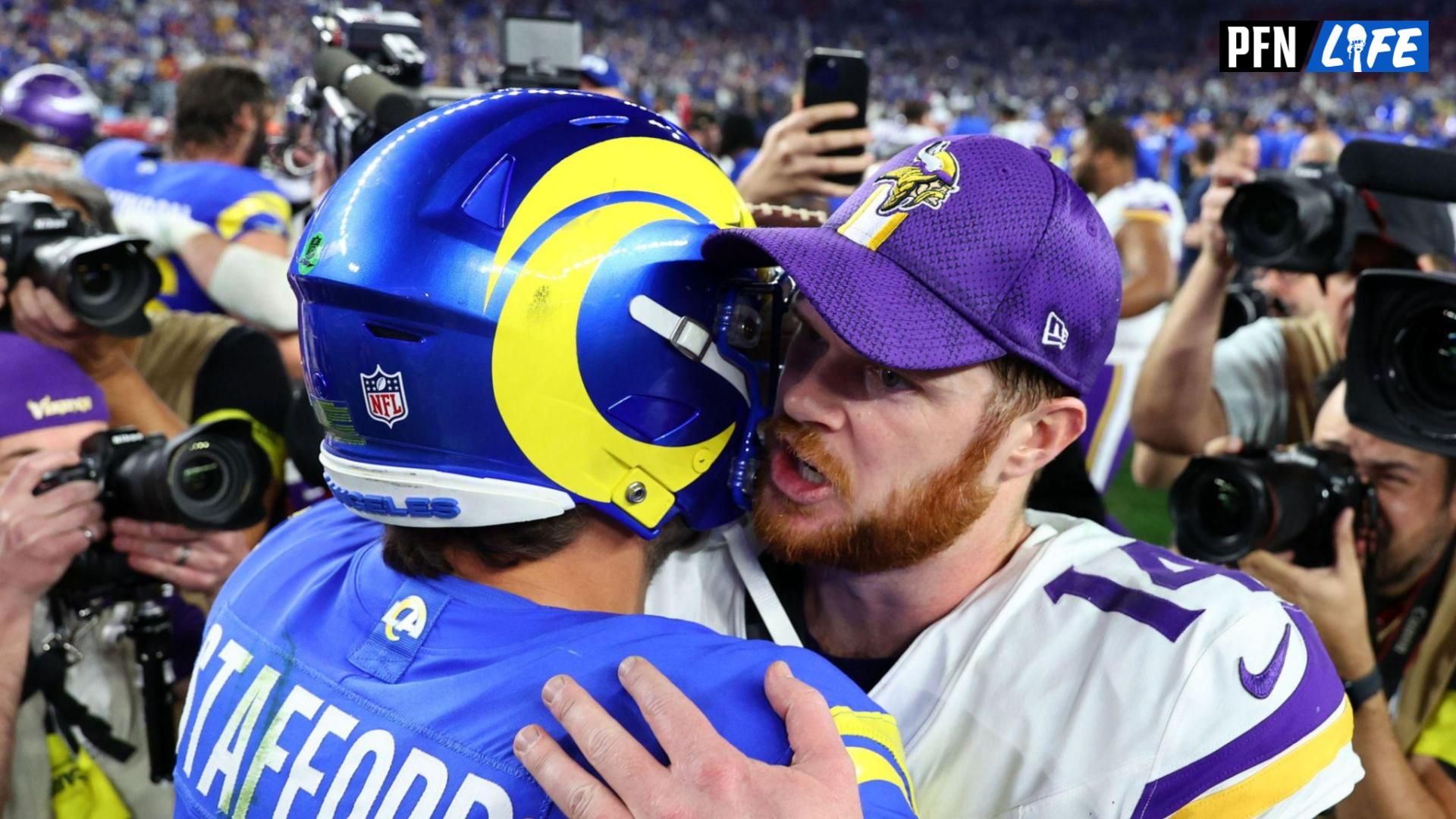 ‘She Couldn’t Wait To Be in His Arms’ – Matthew Stafford’s Wife Kelly Captures Adorable Father-Daughter Moment After Rams Playoff Win