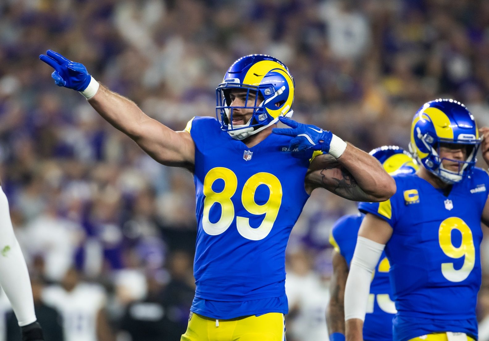 What Happened to Tyler Higbee? Rams TE Playing vs. Eagles Despite Hospitalization For 'Coughing Up Blood'