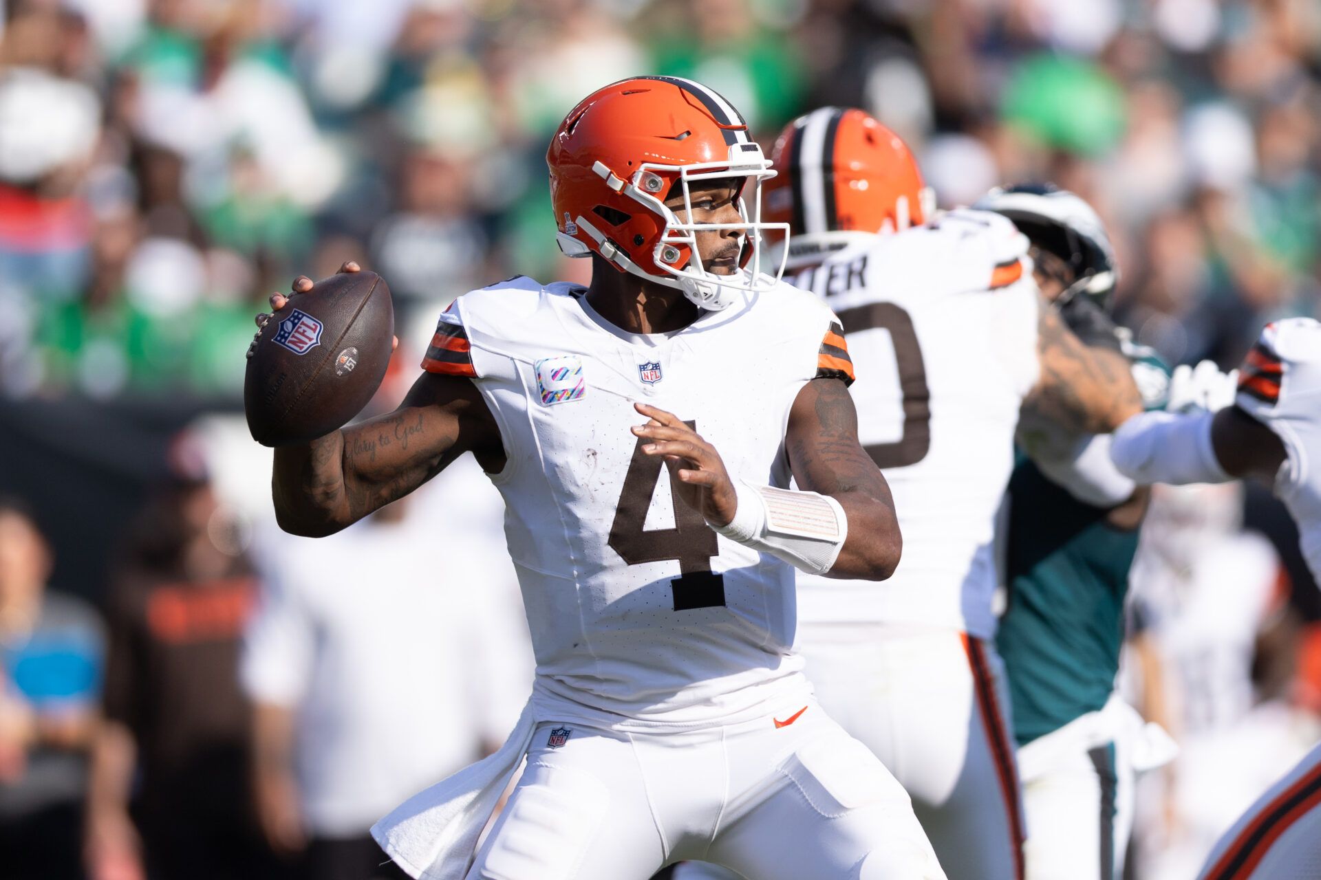 Amid Deshaun Watson's uncertainty, one Browns cornerback has openly suggested the team should consider their options at quarterback.