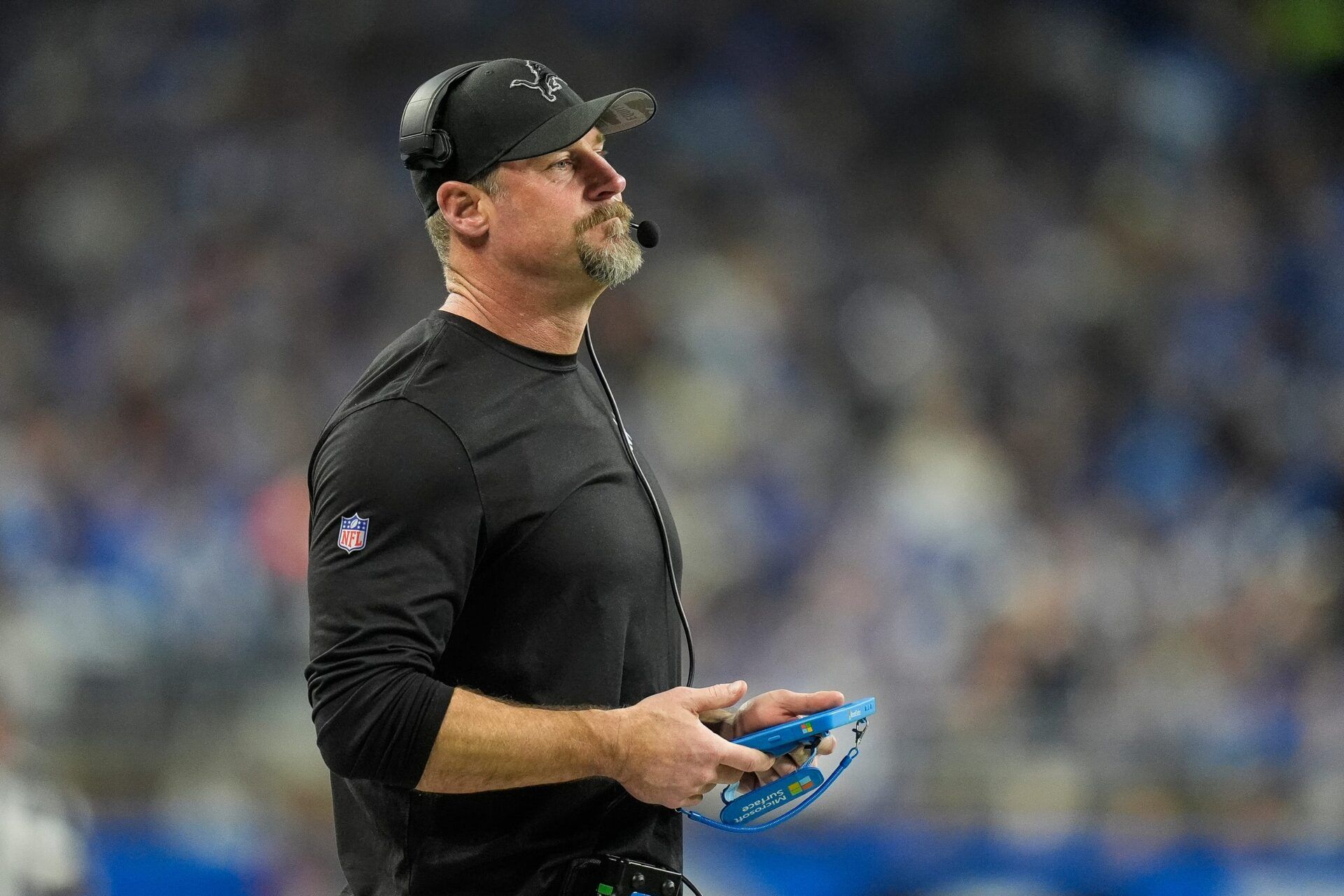 Cutting a heart-wrenching figure on the podium, Dan Campbell painstakingly reflected on the heartbreaking upset for the Detroit Lions.