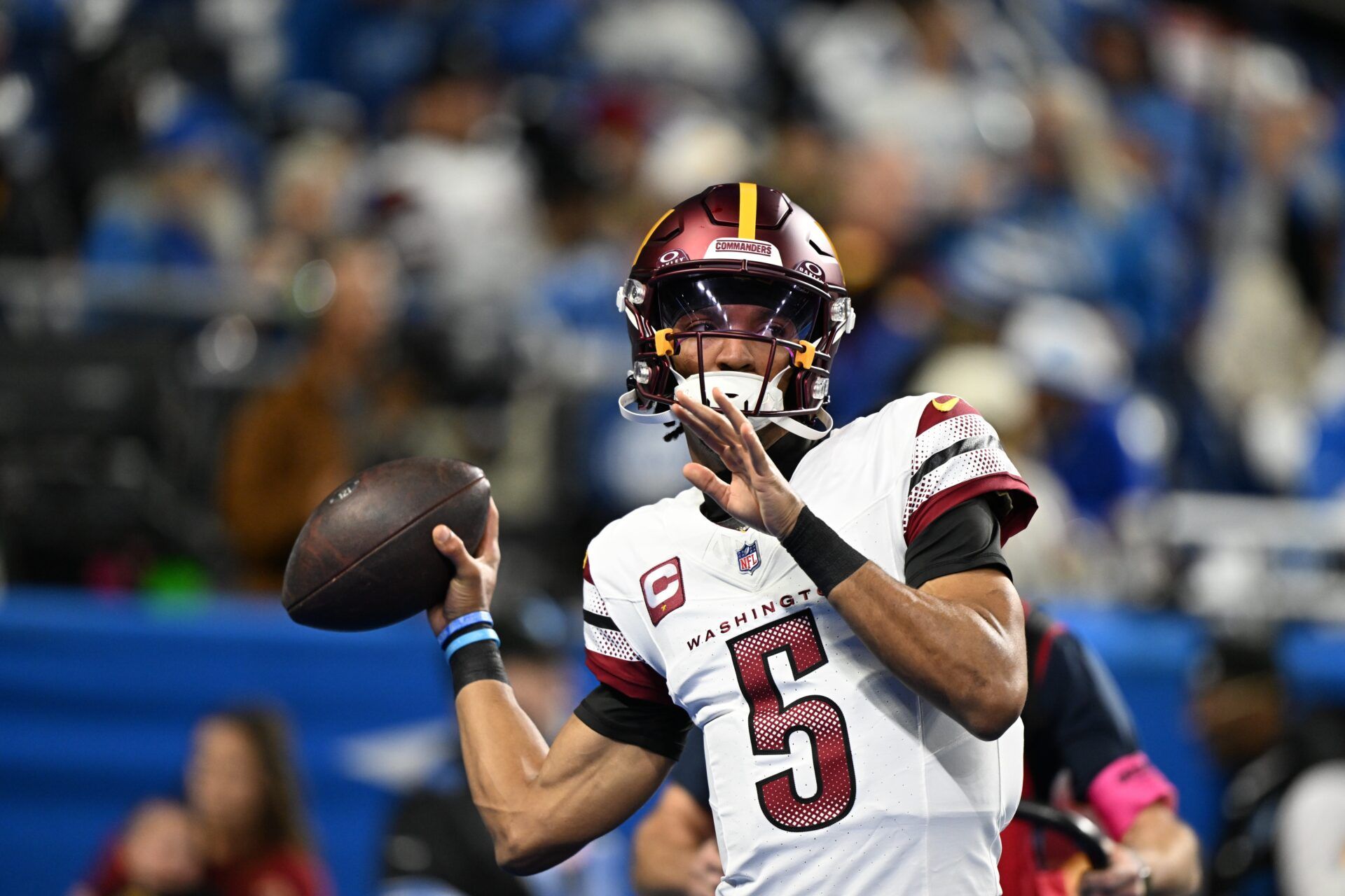 Jayden Daniels' Mom, Regina Jackson, Issues Warning After Rookie QB Leads Commanders Past Lions