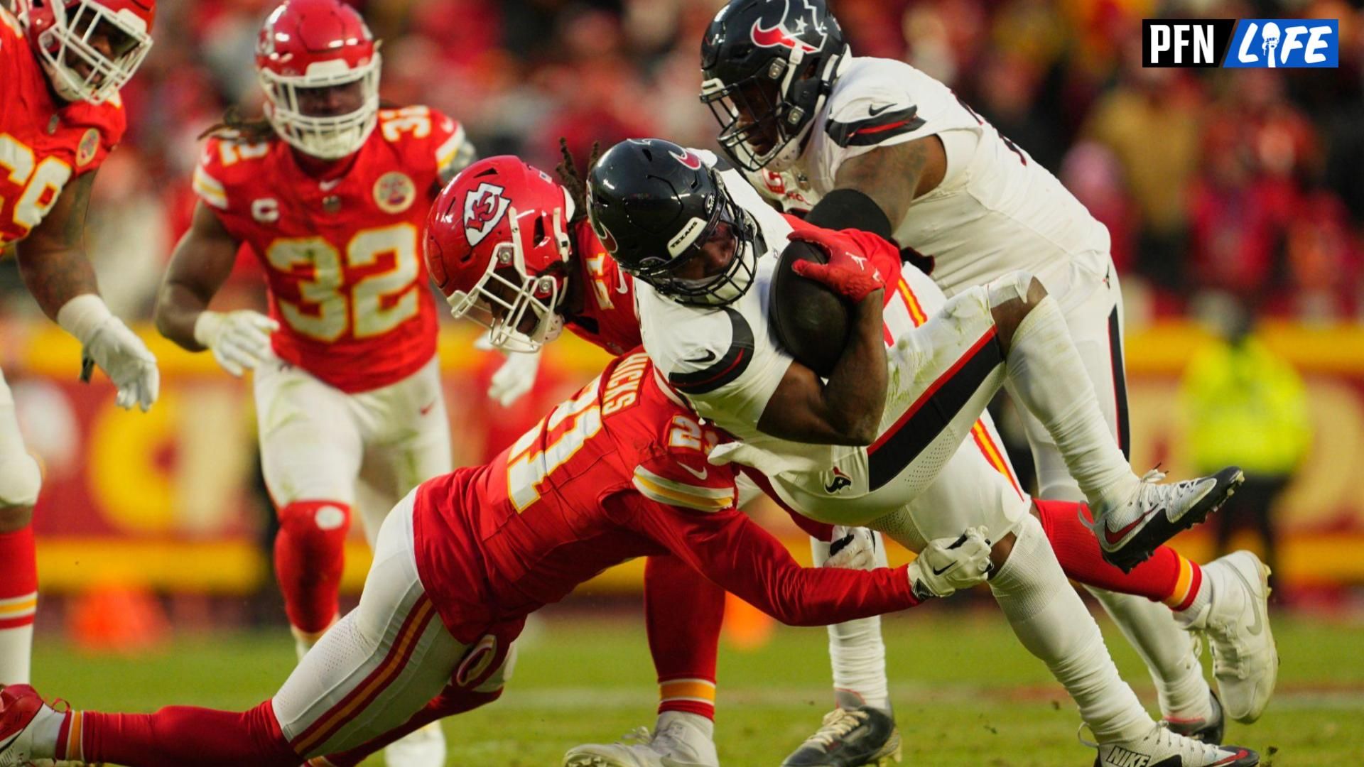 The Chiefs-Texans referees faced Dave Portnoy's wrath over their 