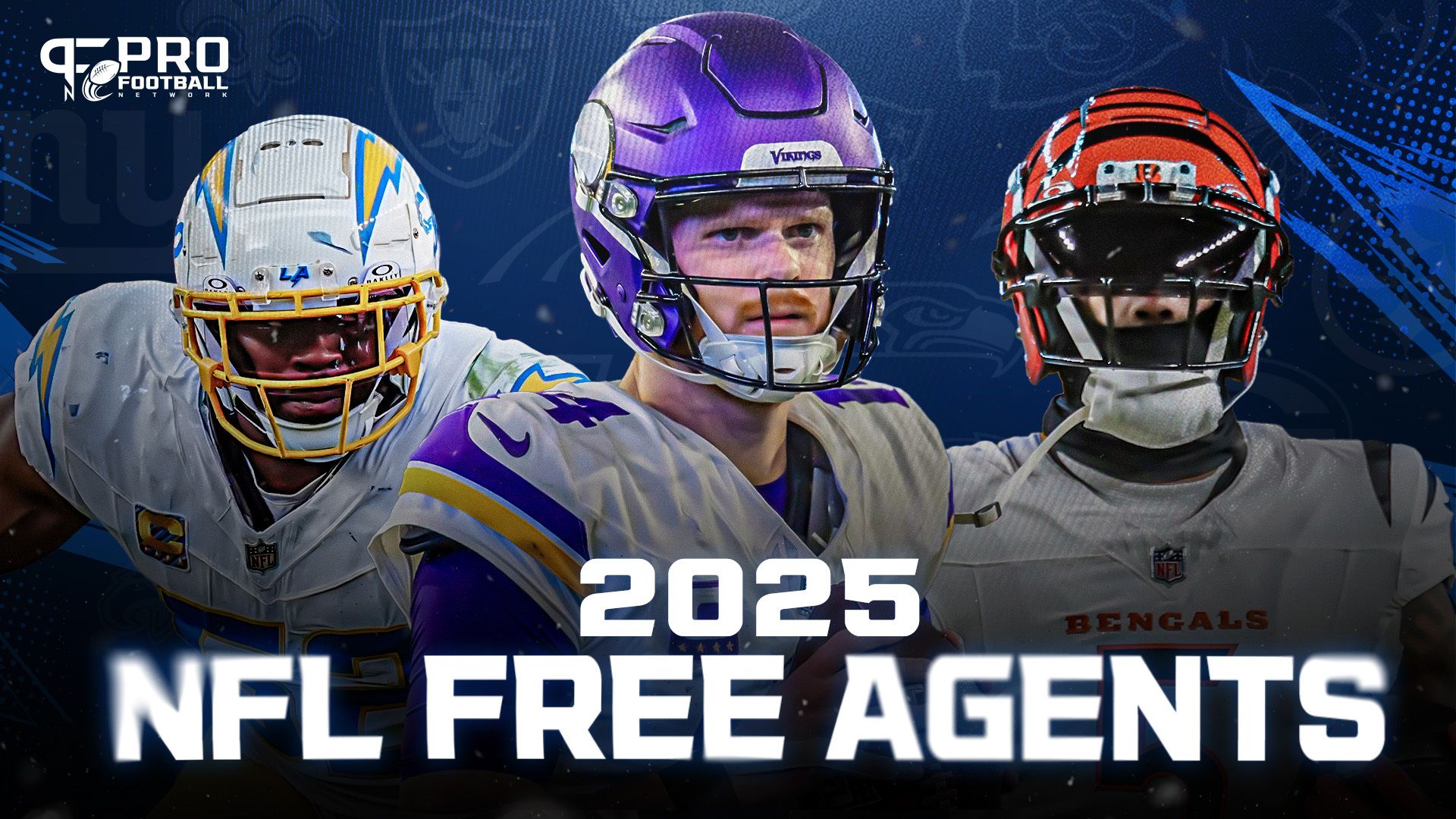 Who are the best 2025 NFL free agents? Let's run through every position group and highlight the top players hitting the open market this offseason.