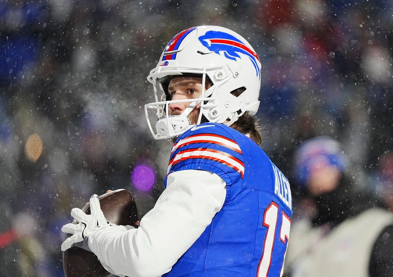 WATCH: MVP Front-Runners Lamar Jackson, Josh Allen Share Wholesome Moment After Bills Defeat Ravens