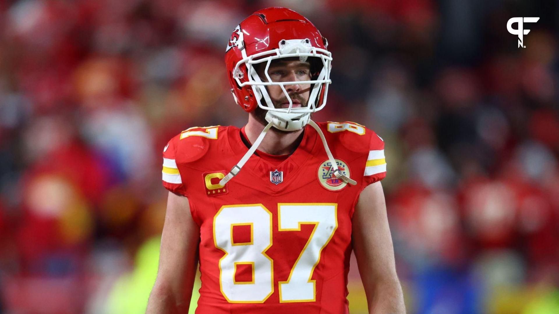 Travis Kelce instigated Damar Hamlin after Patrick Mahomes rushed in for the touchdown, drawing a reaction and penalty for the Buffalo Bills.