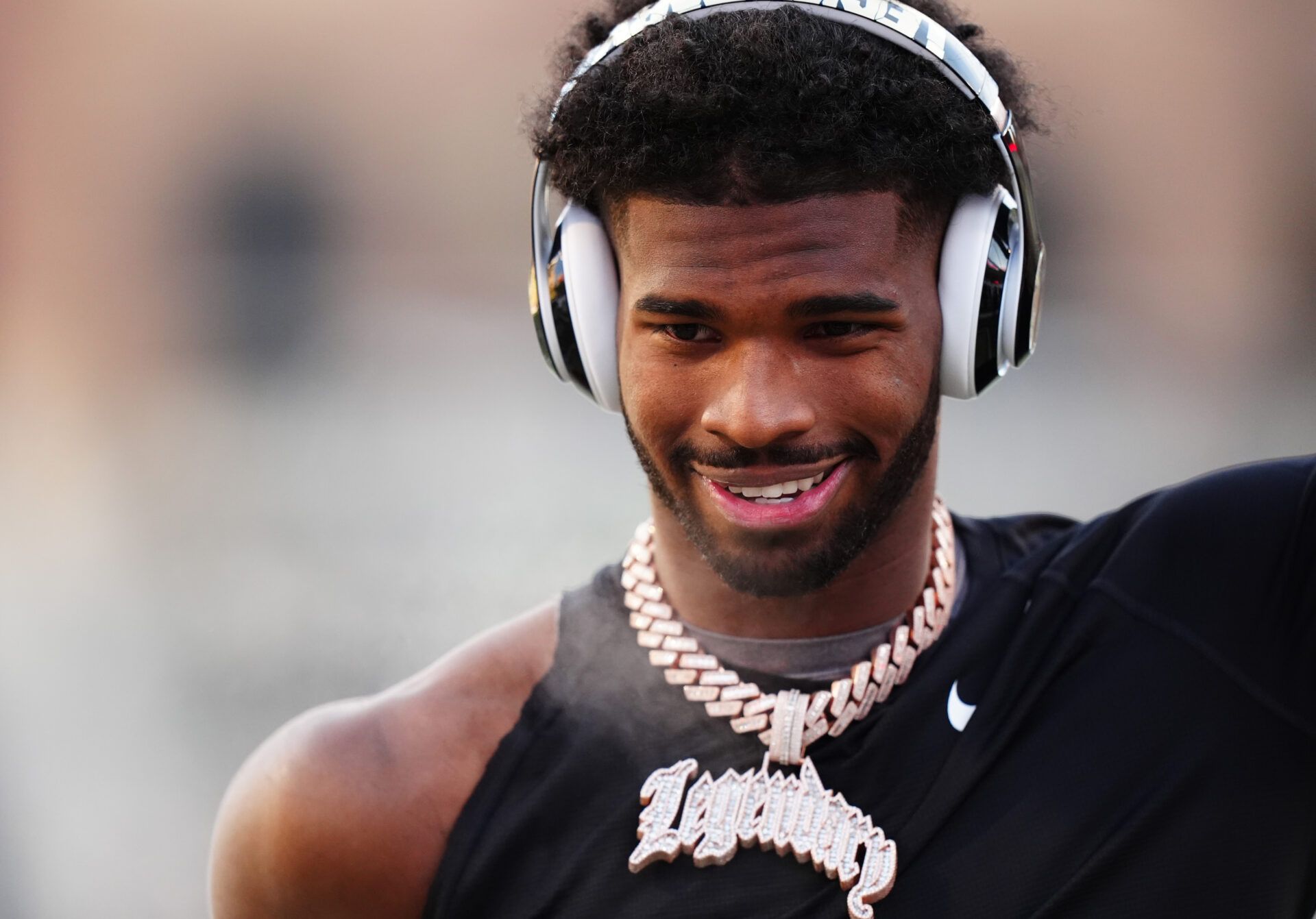 Nov 29, 2024; Boulder, Colorado, USA; Colorado Buffaloes quarterback Shedeur Sanders (2) before the game against the Oklahoma State Cowboys at Folsom Field. Mandatory Credit: Ron Chenoy-Imagn Images