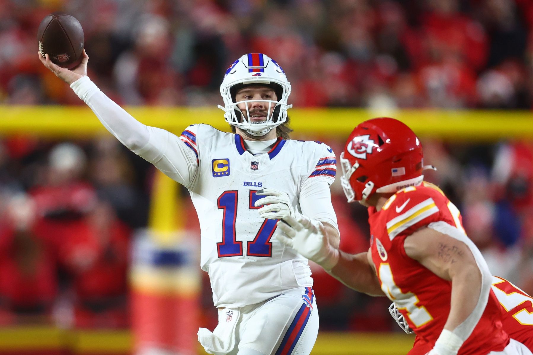 NFL: Bills de AFC Championship-Buffalo en Kansas City Chiefs