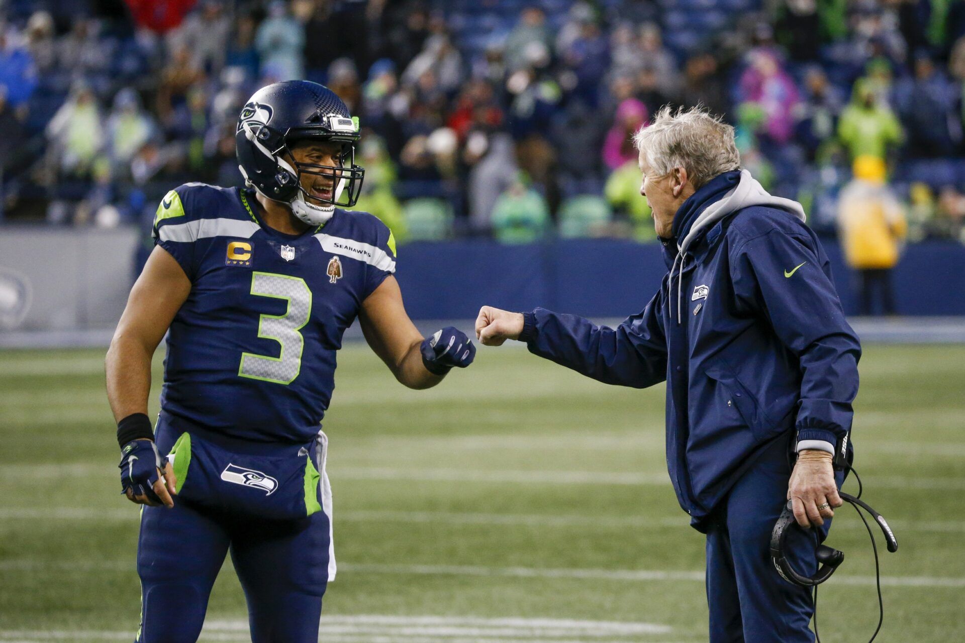 Raiders HC Pete Carroll Responds to Rumors That Vegas Will Target QB Russell Wilson in Free Agency