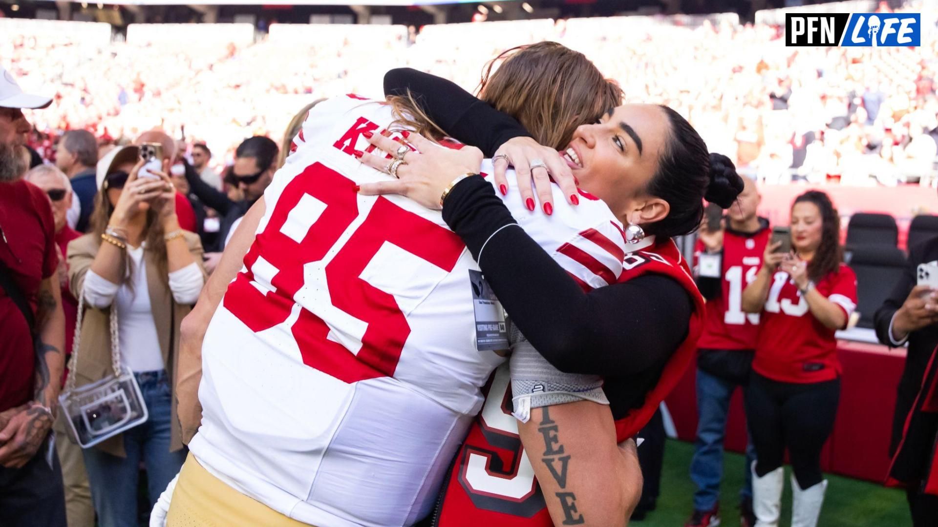 With George Kittle earning his sixth career Pro Bowl selection, his wife, Claire, couldn’t be prouder and took to social media to celebrate.