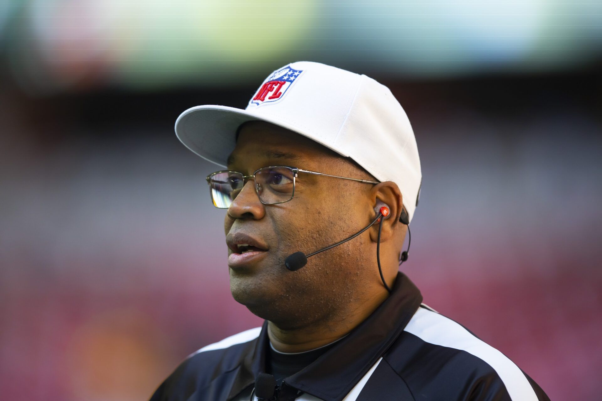 NFL referee Ron Torbert during the Arizona Cardinals game against the Los Angeles Chargers at State Farm Stadium.