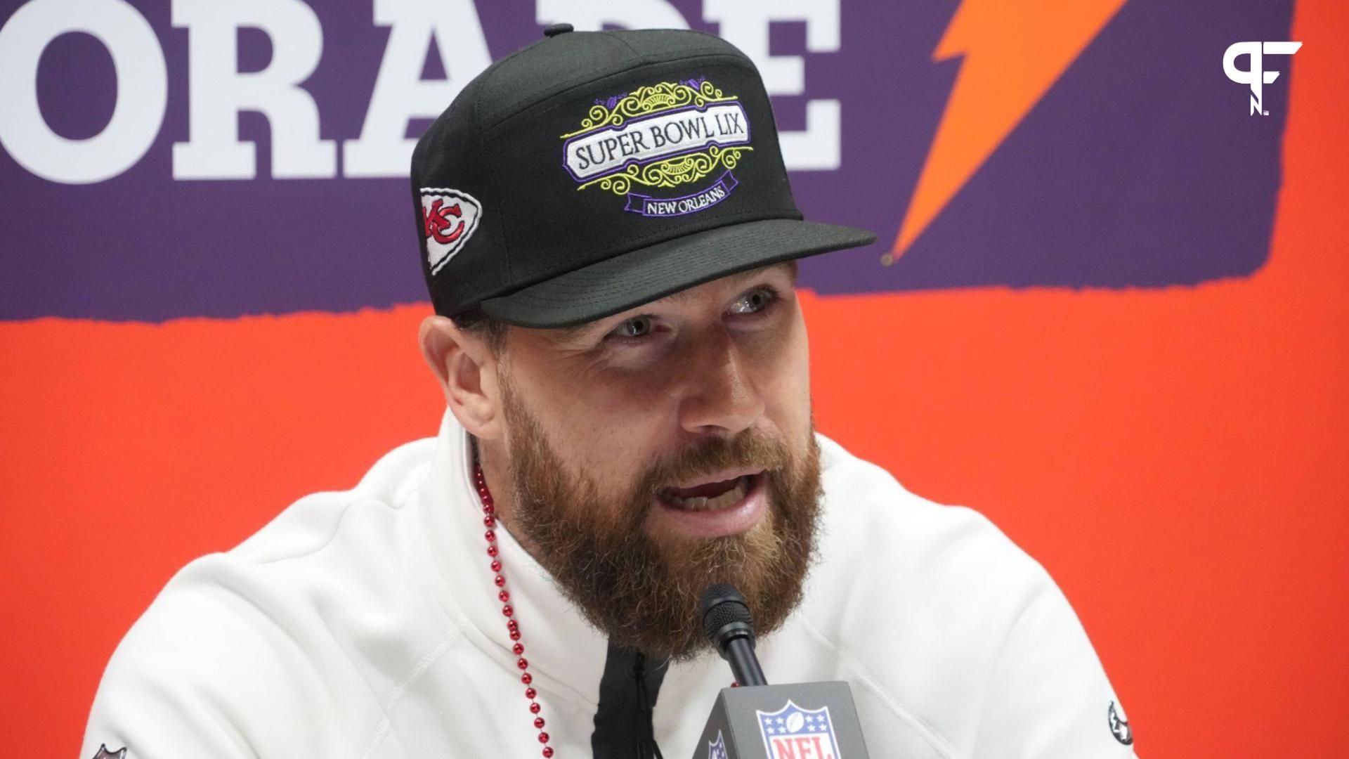 Kansas City Chiefs star Travis Kelce called out the media before the Super Bowl for the narrative surrounding the referees helping his team win games.