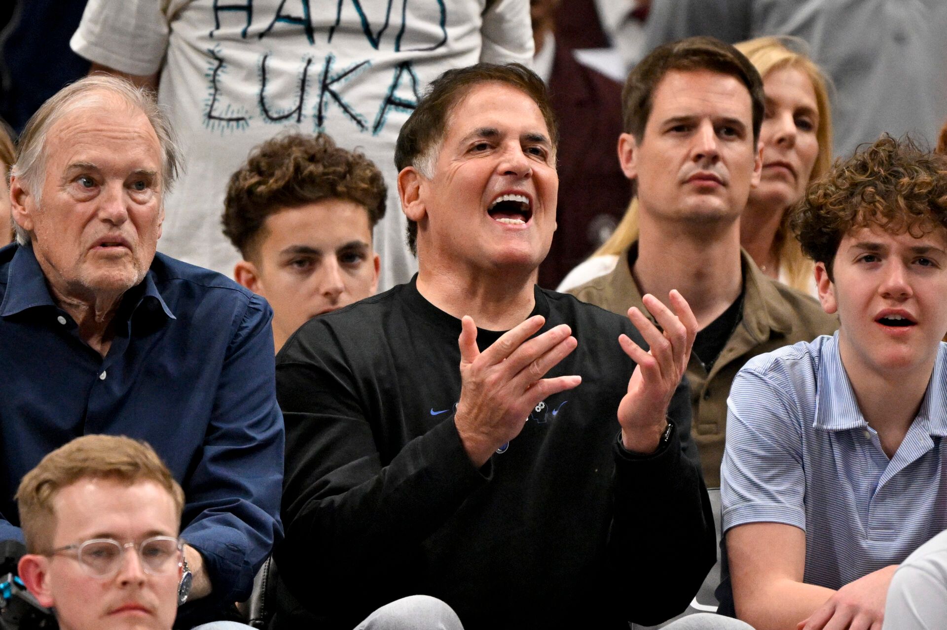 Mark Cuban took a not-so-subtle dig at Mavericks GM Nico Harrison while speaking to Bill Gates regarding the Luka Dončić-Anthony Davis trade.