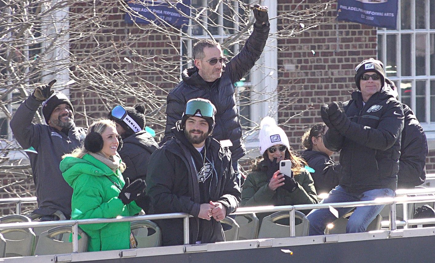 Eagles GM Howie Roseman Celebrates Super Bowl Victory With Epic 5-Word Message During Parade