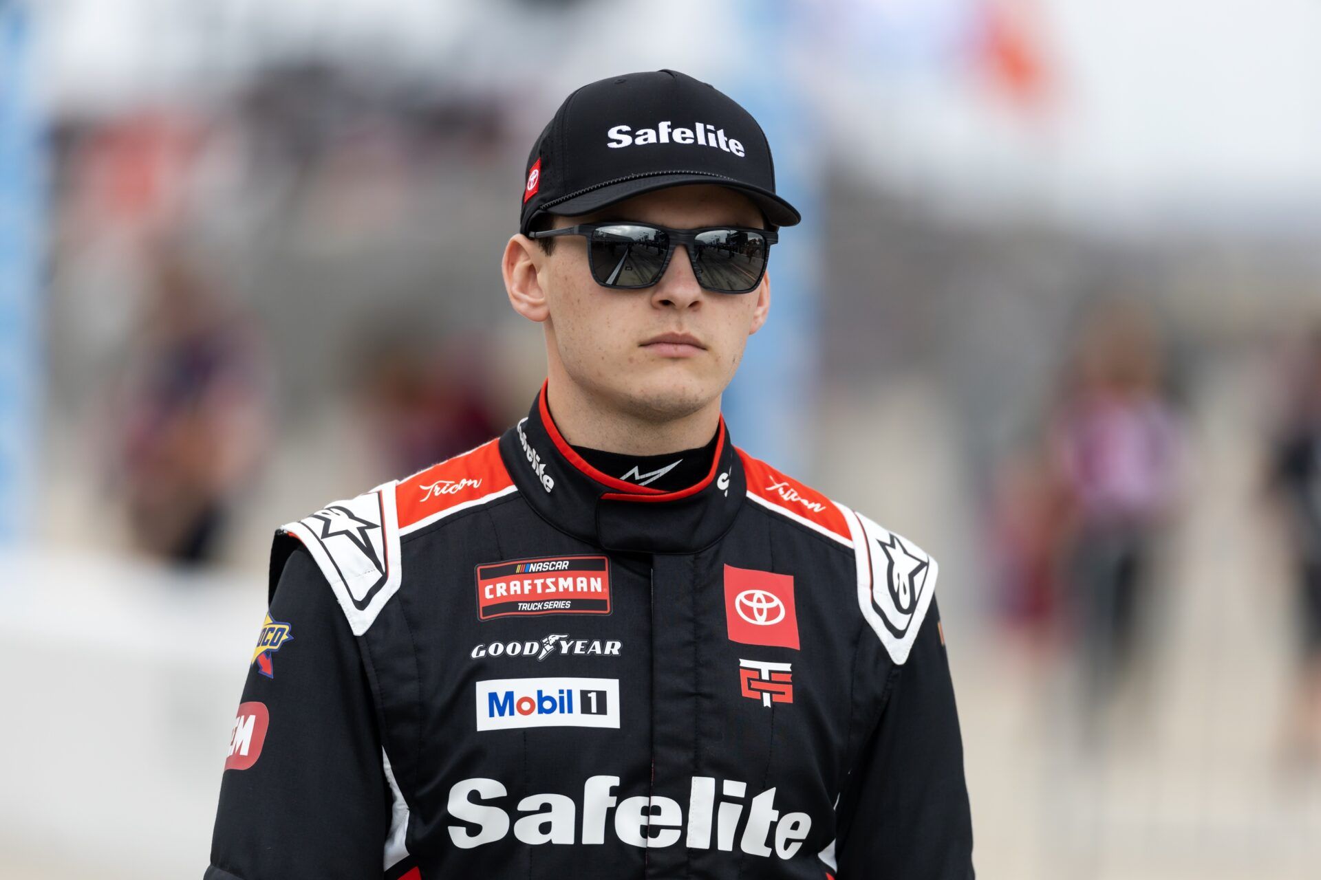 NASCAR Truck Series driver Corey Heim during qualifying for the Fresh from Florida 250 at Daytona International Speedway.