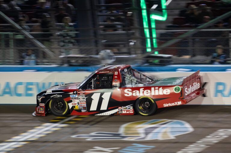 NASCAR Truck Series driver Corey Heim (11) during the NASCAR Truck Series championship race at Phoenix Raceway.