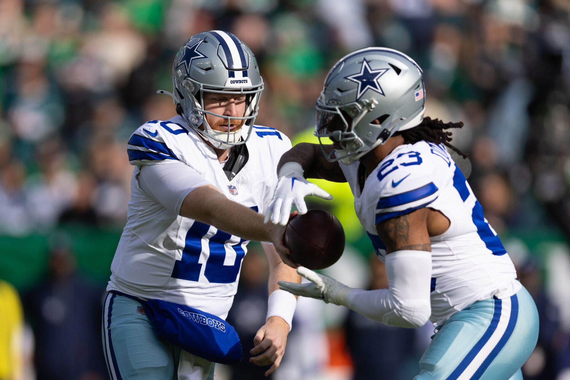 The Dallas Cowboys' offense was ranked a distant 23rd last season, and one NFL analyst predicts they will select a running back in 2025 NFL Draft.