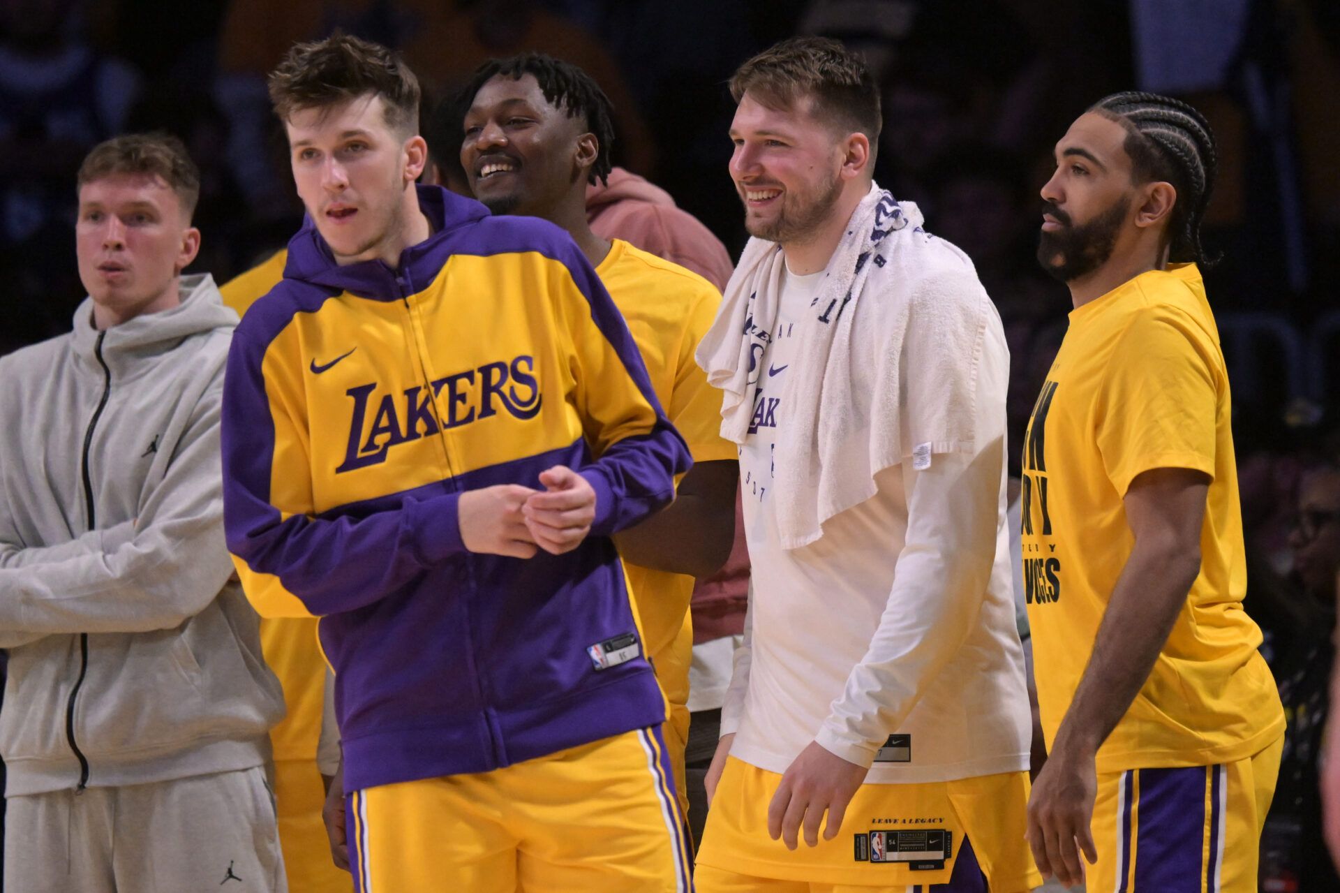 Los Angeles Lakers rookie Dalton Knecht was a part of a trade deadline move that was rescinded, bringing him back to L.A. How did he feel about the move?