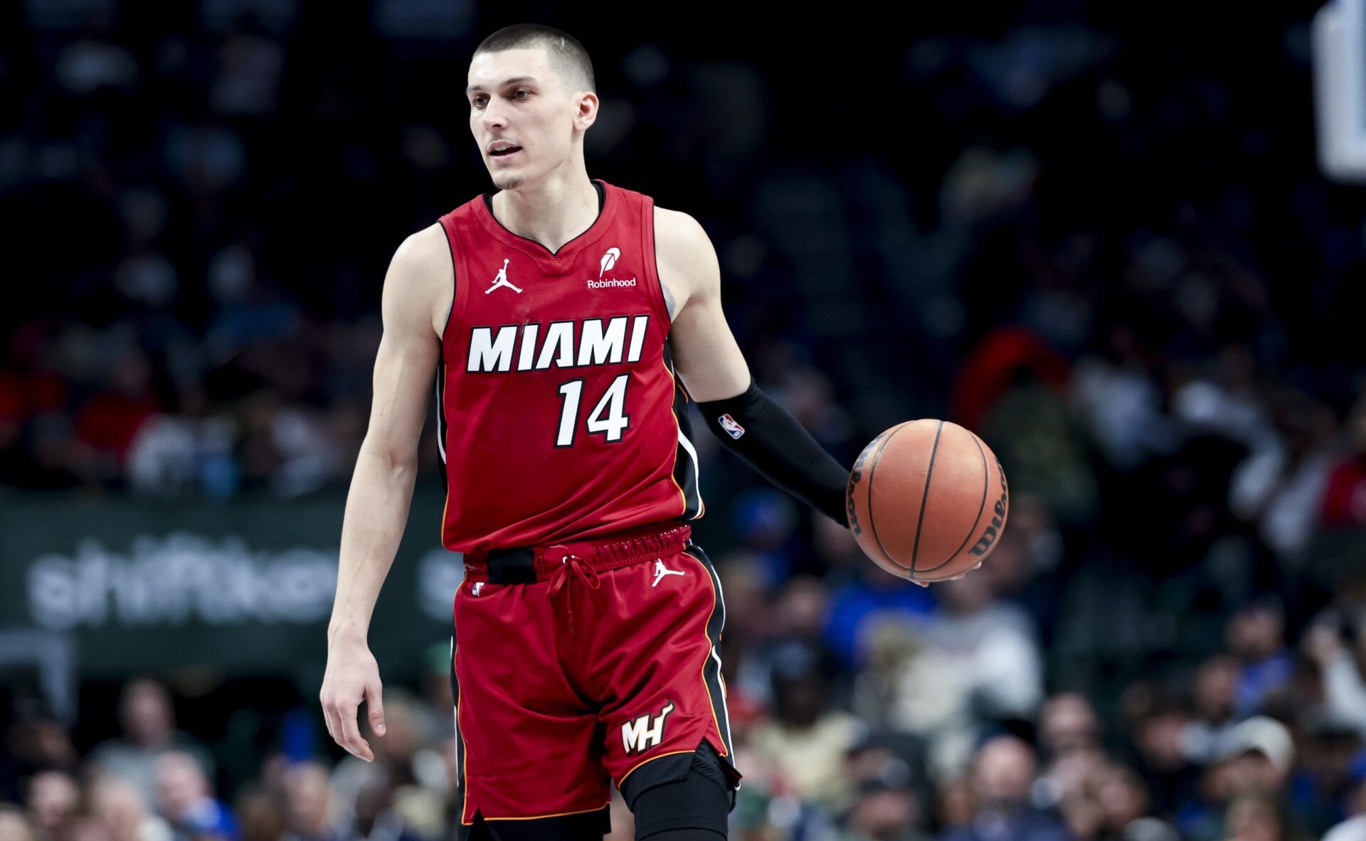 Heat All-Star Tyler Herro Gives Blunt Reaction to Andrew Wiggins Wearing Jimmy Butler’s No. 22 Jersey