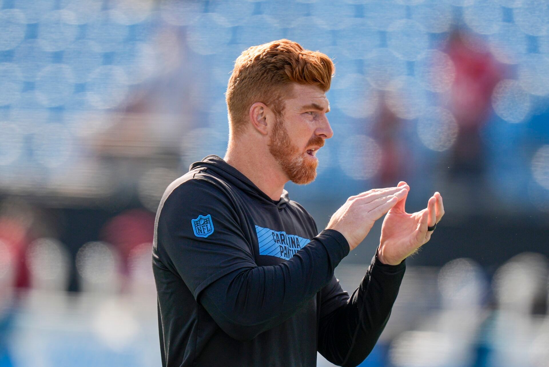 The Carolina Panthers announced that they have re-signed Bryce Young's backup Andy Dalton to a two-year extension, bringing him back for 2025.