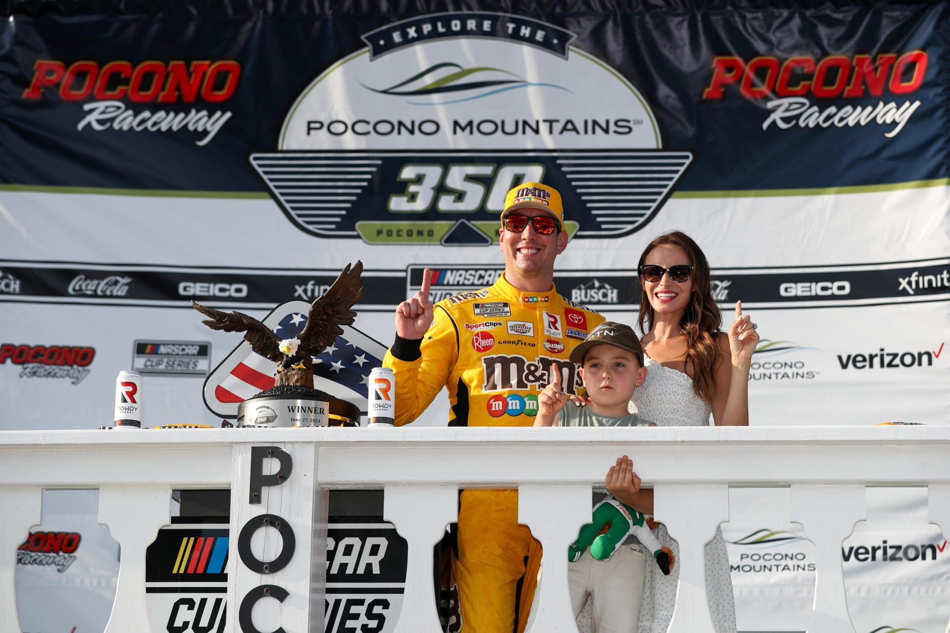 'I’m in Tears Writing This' – NASCAR Star Kyle Busch’s Wife Samantha Sends Donald Trump Effusive Message