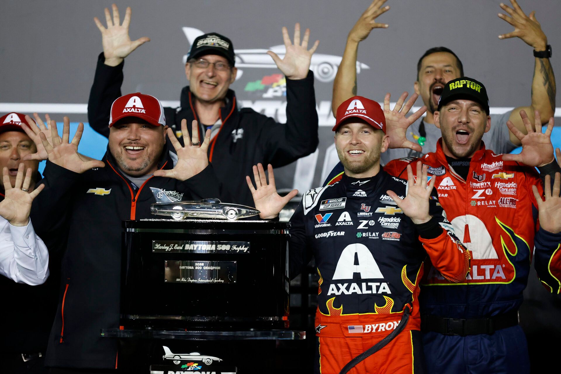 Jeff Gordon talked about seeing his old racing days in current NASCAR champ William Byron and his partnership with his crew chief Rudy Fugle.