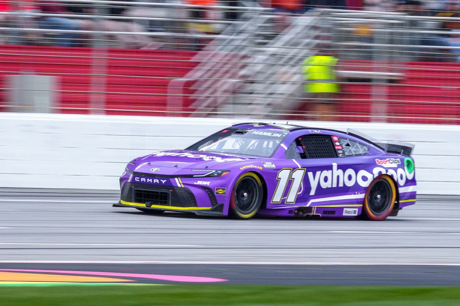 Denny Hamlin Makes Feelings Clear on Atlanta's Last-Lap Chaos and the Lost Opportunity for a 3-Wide Finish