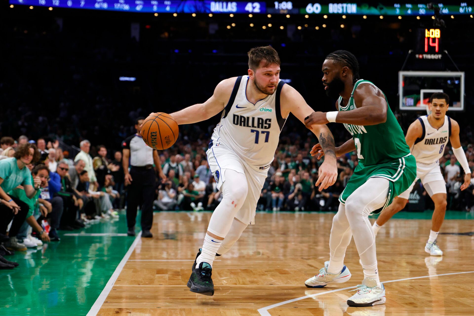 The Dallas Mavericks began to question their future with Luka Dončić after Jaylen Brown and the Boston Celtics gave him trouble in the NBA Finals.