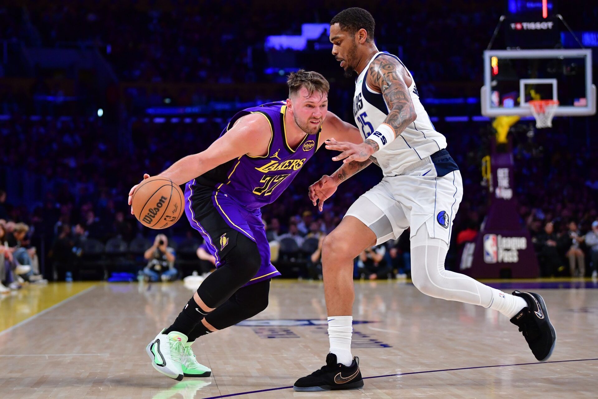 Lakers' Luka Dončić Joins LeBron James and Magic Johnson's Exclusive Club After Sensational Triple-Double vs. Old Team Mavericks