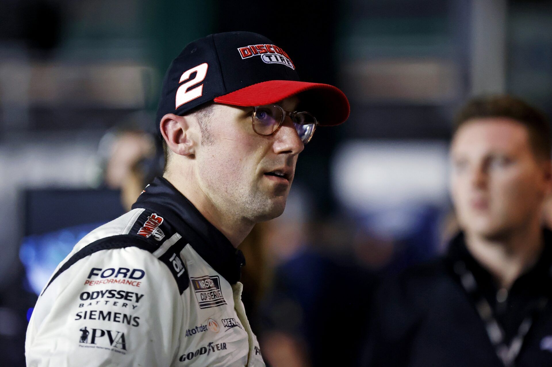 NASCAR Cup Series driver Austin Cindric (2) during qualifying for the Daytona 500 at Daytona International Speedway.