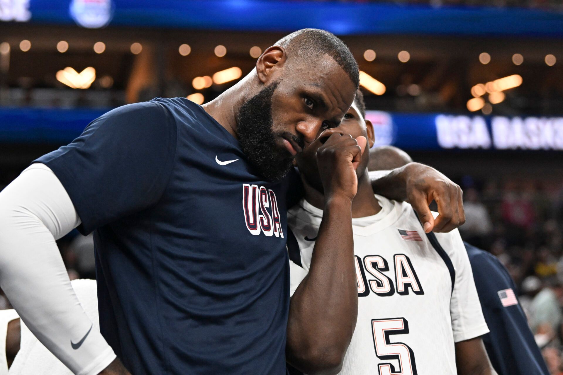 Stephen A. Smith had a strong reaction to LeBron James' take on whether or not it is worth being considered the face of the NBA.