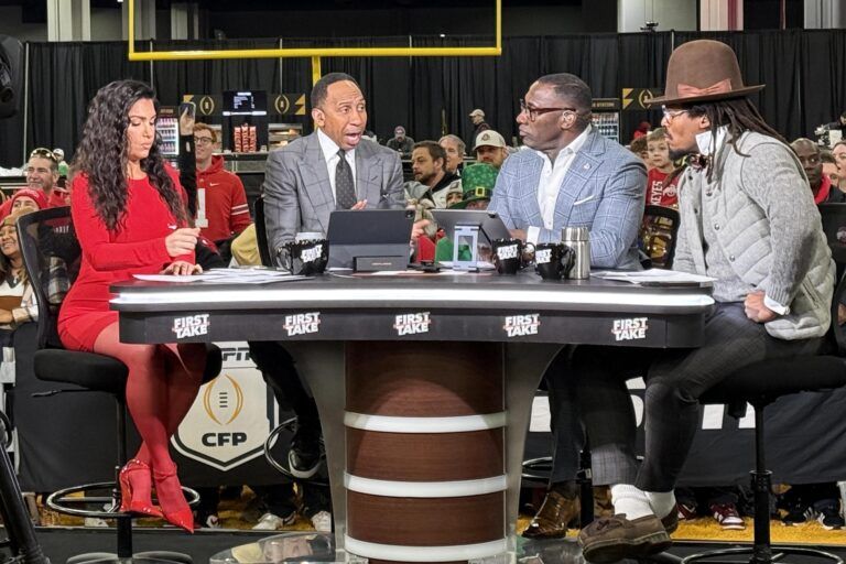 As the "face of the league" debate rages on between Stephen A. Smith and LeBron James, ESPN's Chiney Ogwumike pointed blame at "First Take."