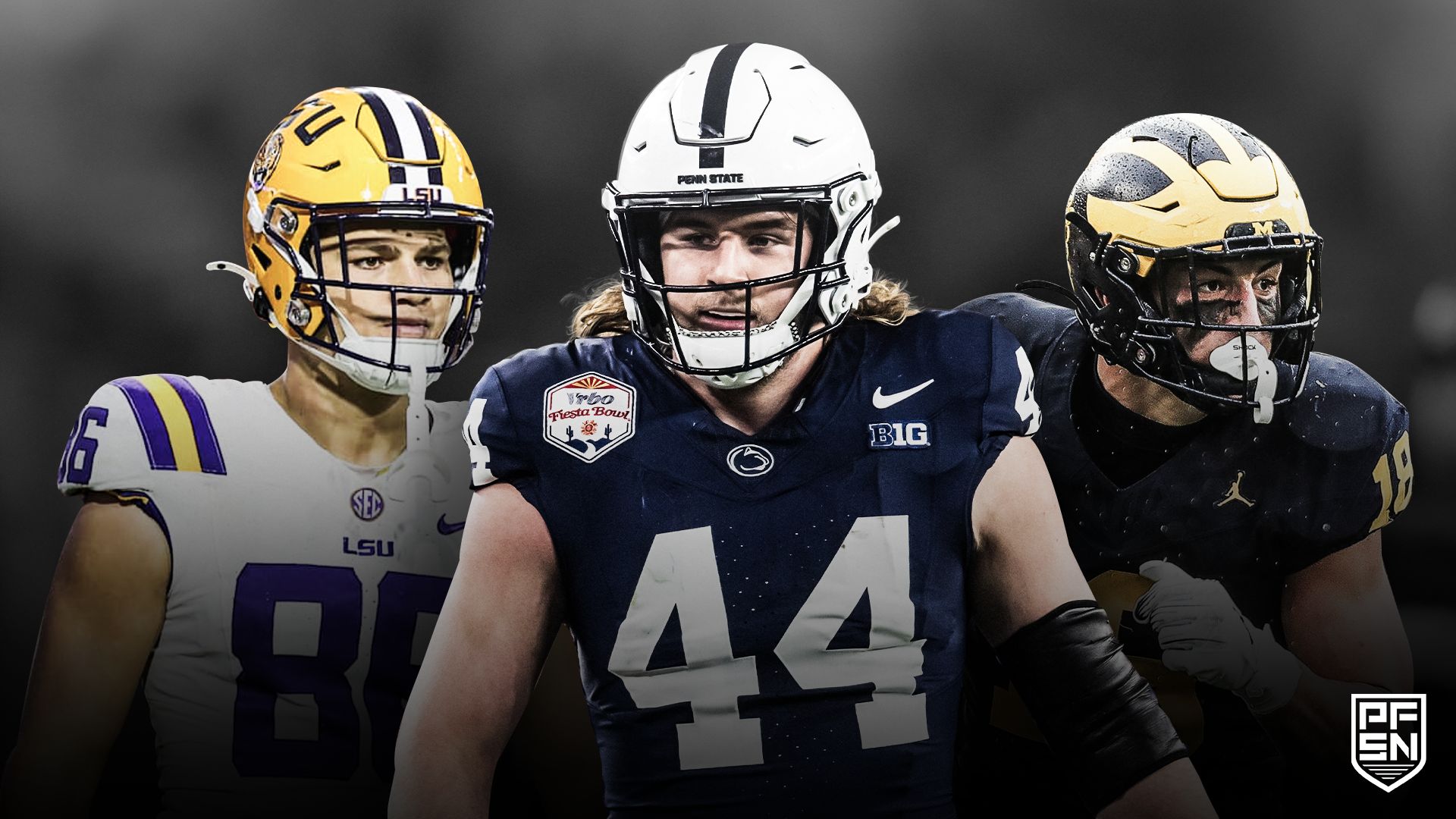 Top 10 2025 NFL Draft TE Rankings: Tyler Warren and Colston Loveland Battle for the Crown