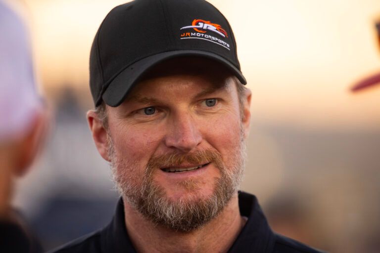 Dale Earnhardt Jr. responded to Supercross star Aaron Plessinger's surprising mention of Dale Earnhardt Sr. at the Daytona International Speedway.
