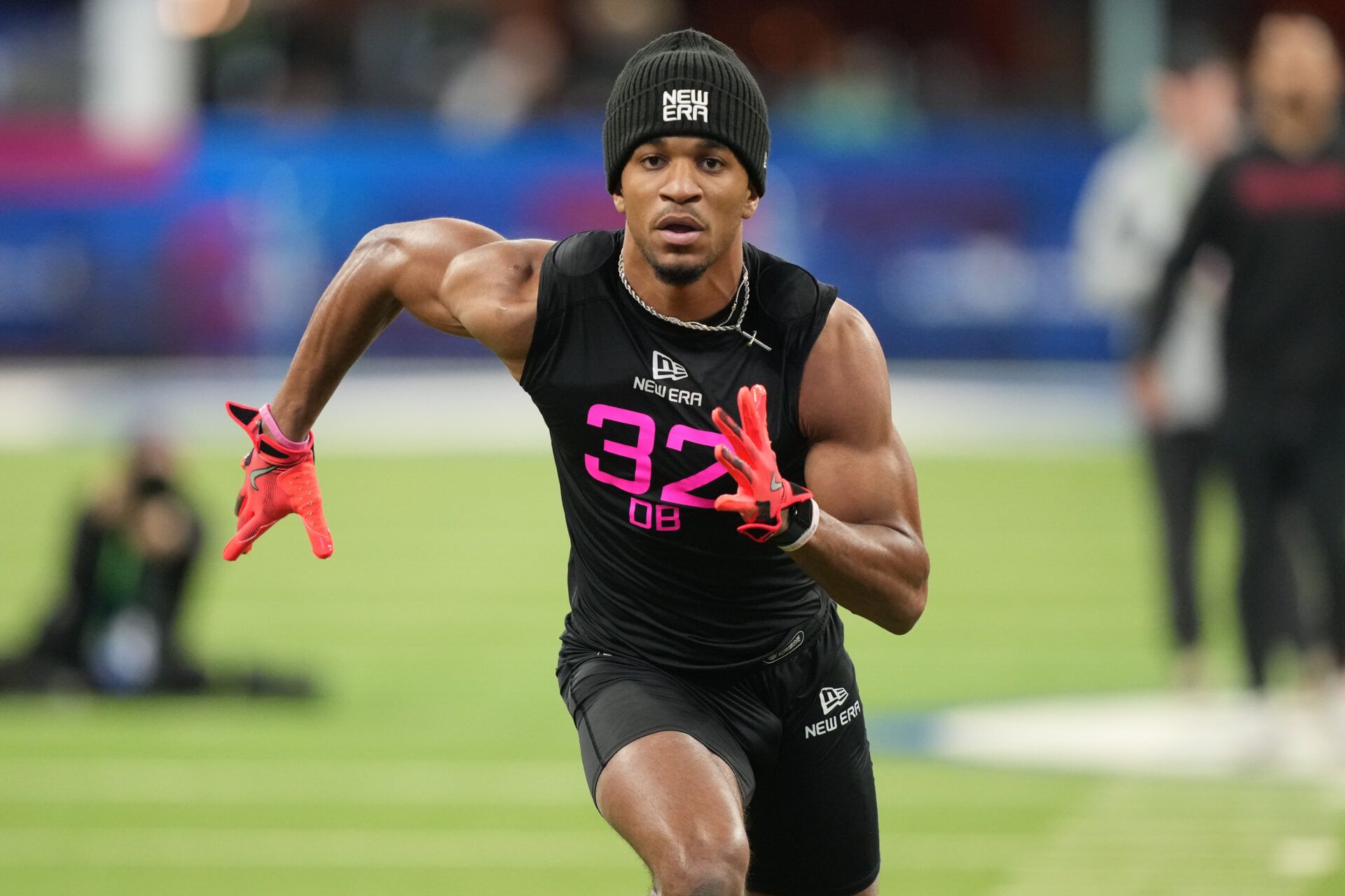 Florida State's Azareye'h Thomas is a long and fluid corner with press-man skills with plenty of potential to develop into a starter at the next level.