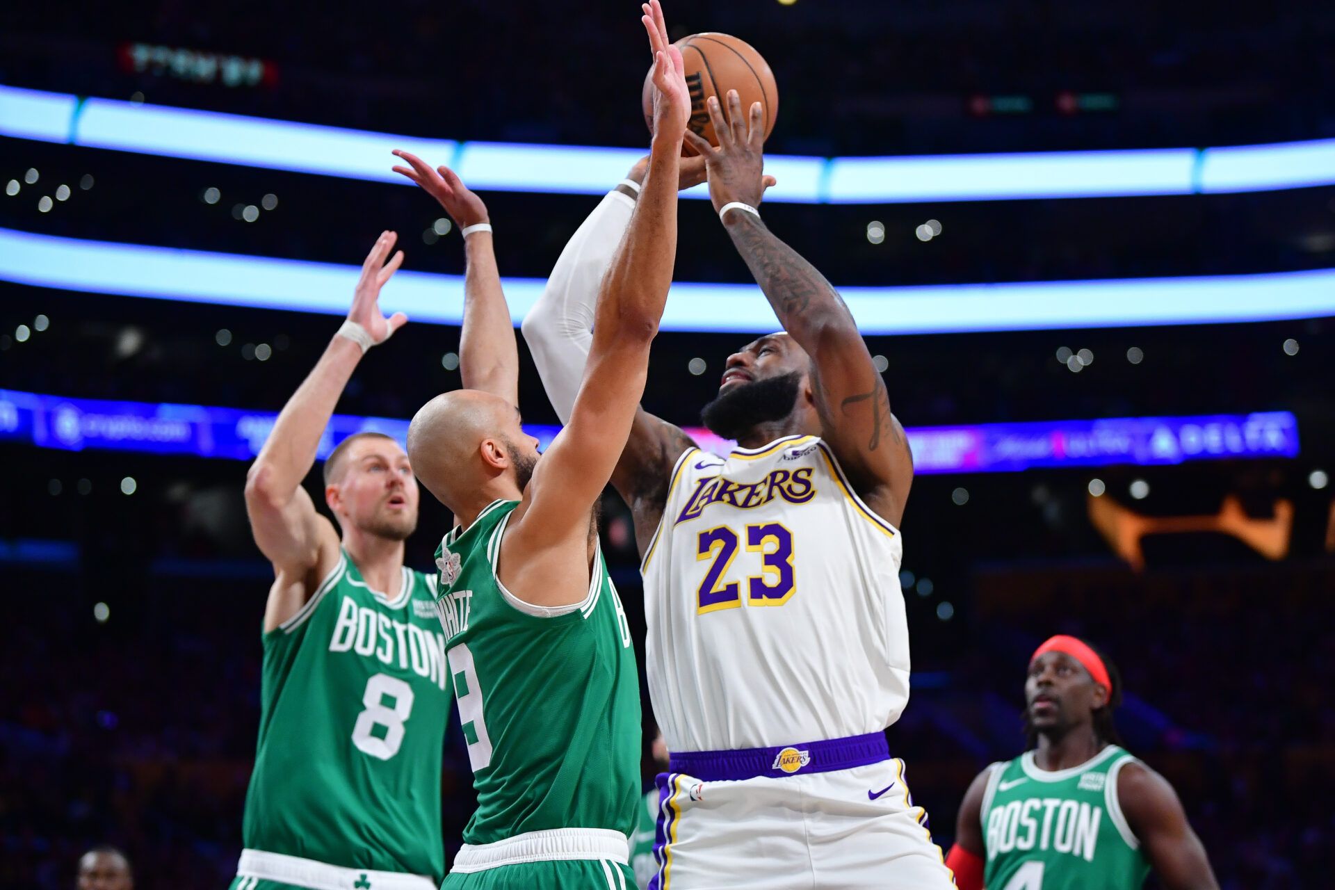 The NBA world stops for every Lakers vs. Celtics game, and tonight will be no exception — which prop should you invest in for the game of the week?