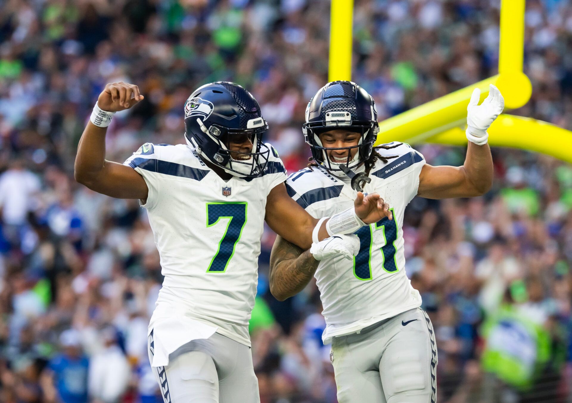 The Geno Smith trade to the Las Vegas Raiders began the offseason with a shocker, and it left one Seattle Seahawks wide receiver astonished.