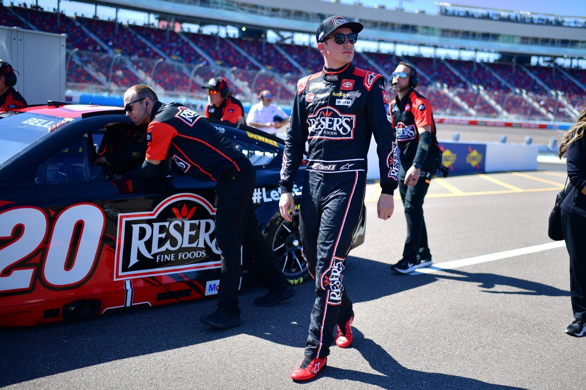 NASCAR Cup Series driver Christopher Bell (20) during qualifying for the Shrines Children’s 500 at Phoenix Raceway.