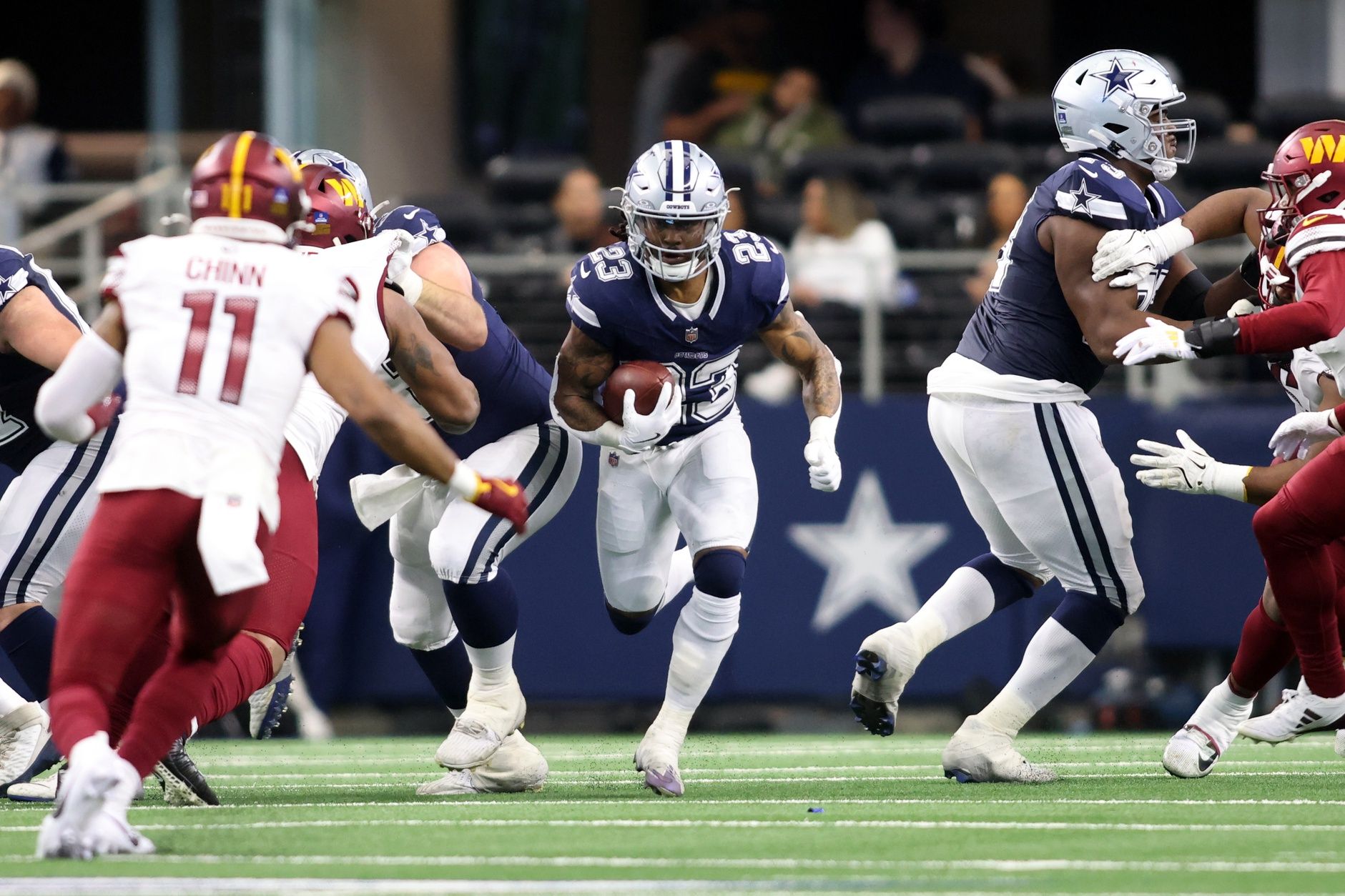 With Cowboys Adding Javonte Williams, What’s Next for 1,079-Yard Rusher Rico Dowdle? 4 Possible Free Agent Landing Spots