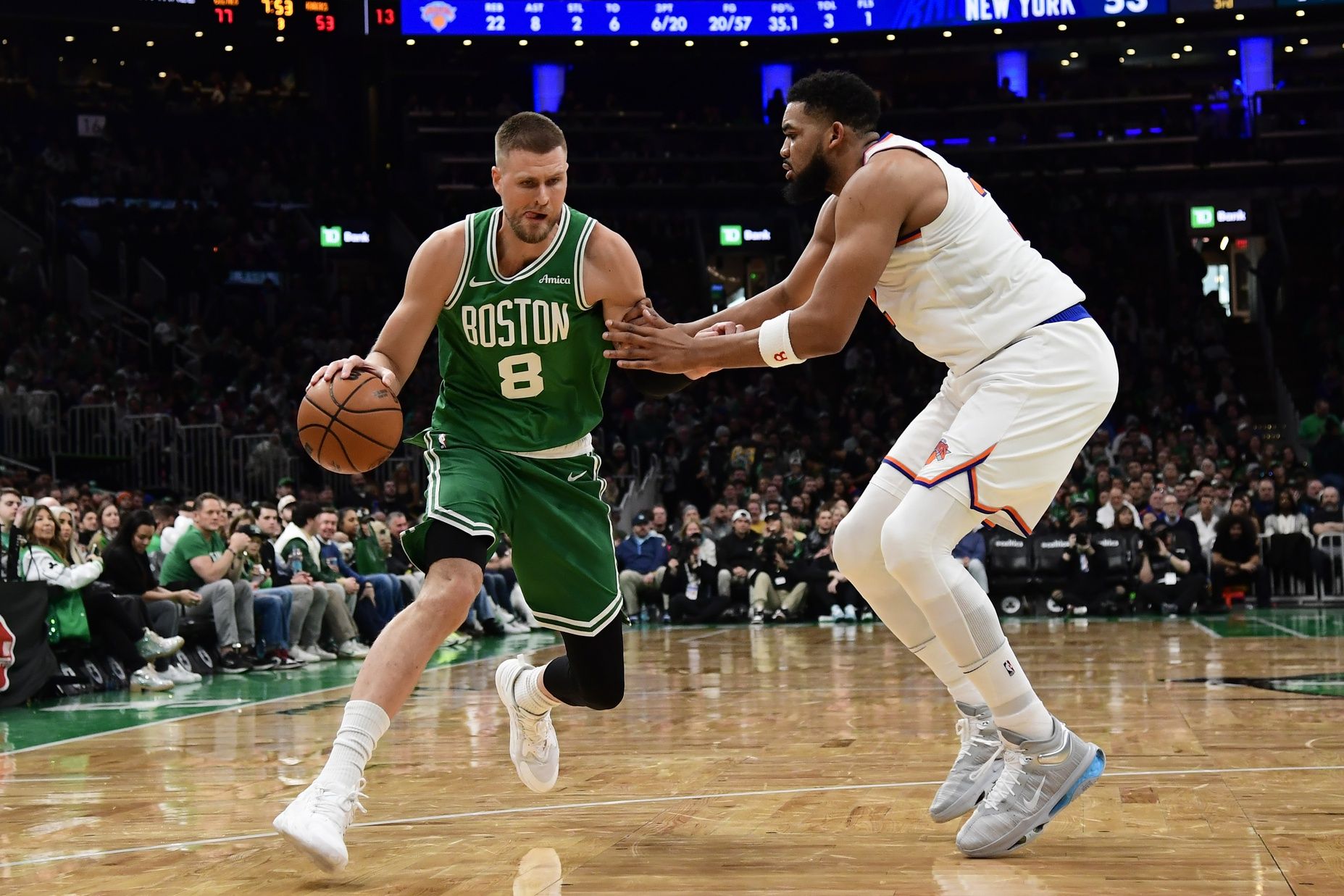 Celtics Coach Joe Mazzulla Drops Promising 3-Word Injury Update on Kristaps Porziņģis After His 6-Game Absence