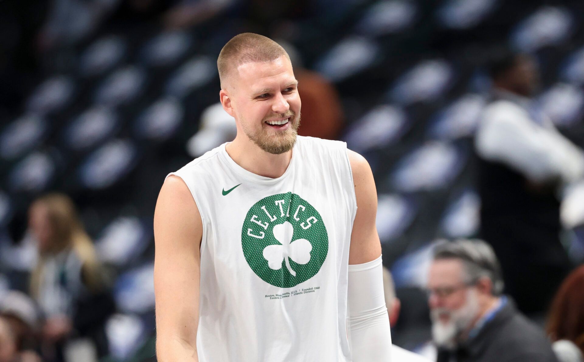 Boston Celtics center Kristaps Porziņģis announced he’s dealing with a mystery viral illness with no timetable set for his return.