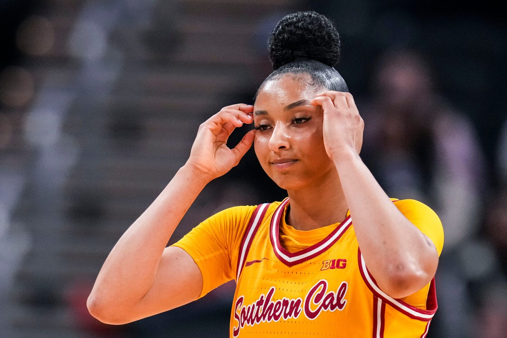 JuJu Watkins expressed her gratitude for WNBA star and women's college basketball legend Caitlin Clark ahead of March Madness.